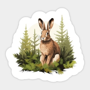 Wild Rabbit Sticker